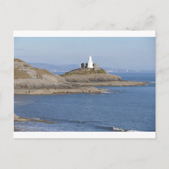 Mumbles Lighthouse, Mumbles Vykort (Framsida)