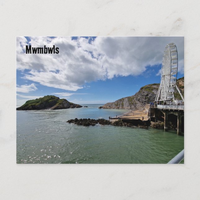 Mumbles/Mwmbwls Vykort (Framsida)