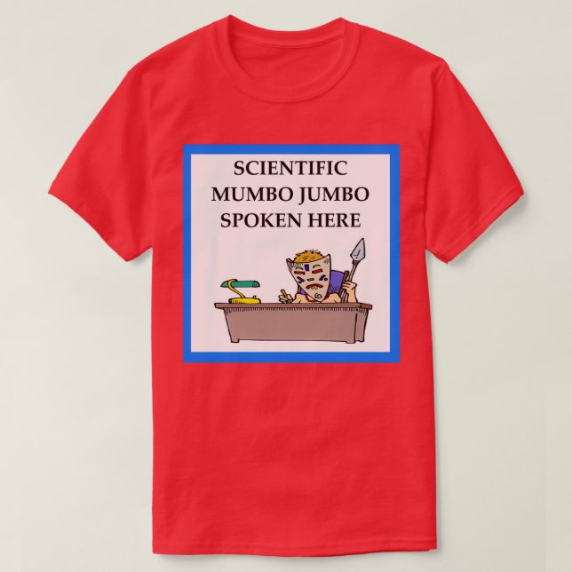 Mumbo Jumbo-skämt T Shirt (Design framsida)