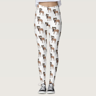Mumflongetillustration Leggings