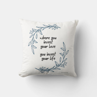 Mumford & Son's "Aake My Soul" Pillow Kudde