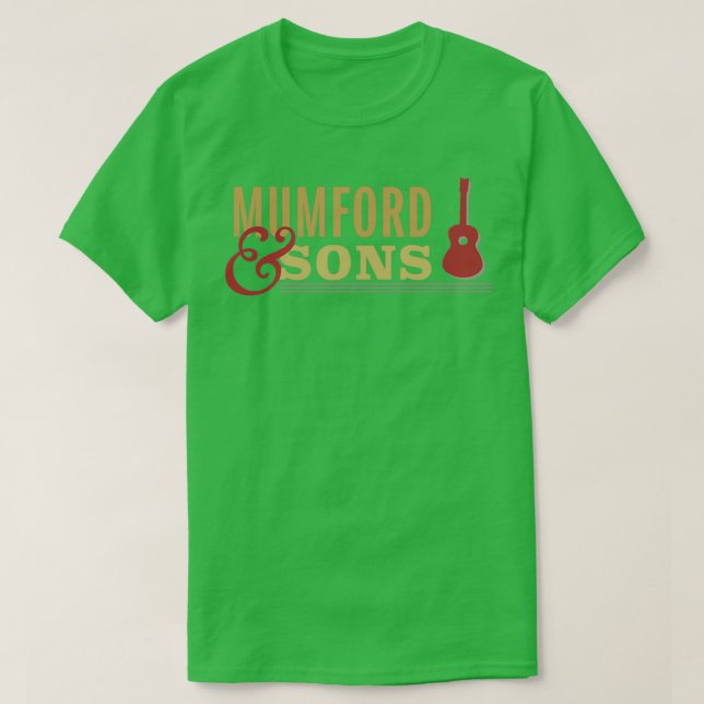 Mumford Sons T Shirt (Design framsida)