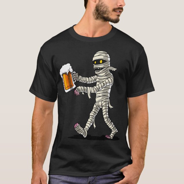 Mumie Halloweenfest T Shirt (Framsida)