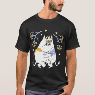 Mumintrollet Förälskad Mummihjärta T Shirt