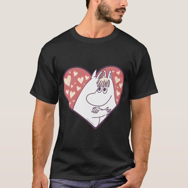 Mumintrollet fyrverkeri självständighet t shirt (Framsida)