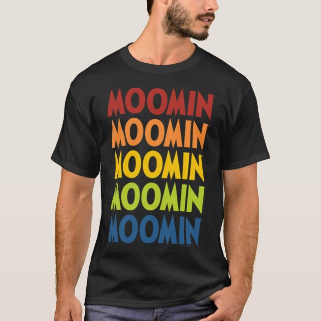 Mumintrollet och Snorkfröken dansar Sn T Shirt (Framsida)