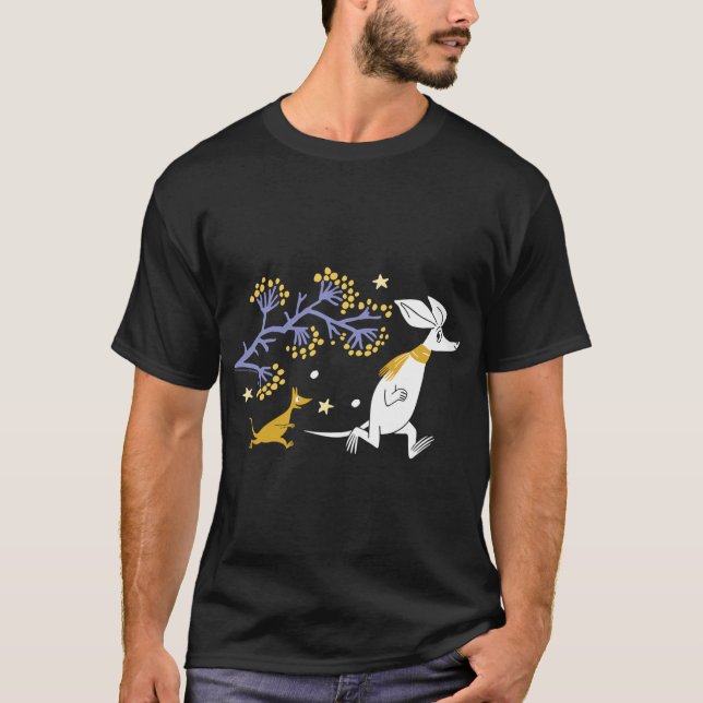 Mumintrollet & Sniff spökig serietidning T Shirt (Framsida)
