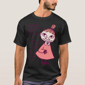 Mumintrollets första snövare karaktär höst t shirt
