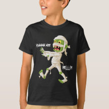 Mumm mee Helllp! Kid's Halloween T-Shirt