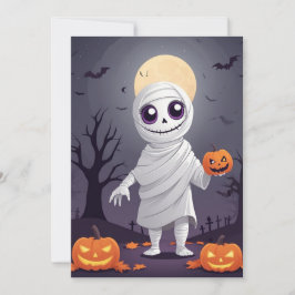 Mummans bus – Halloween presentkort Julkort