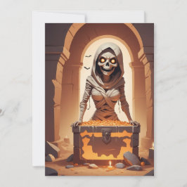 Mummans bus – presentkort till Halloween Julkort
