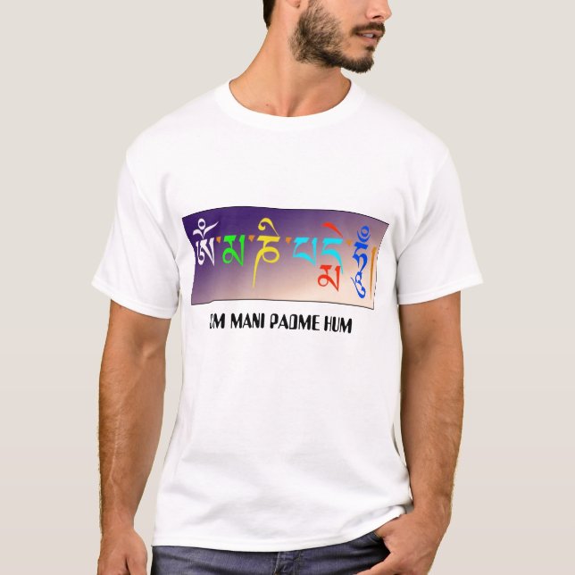 MUMMEL FÖR OM MANI PADME T-SHIRT (Framsida)