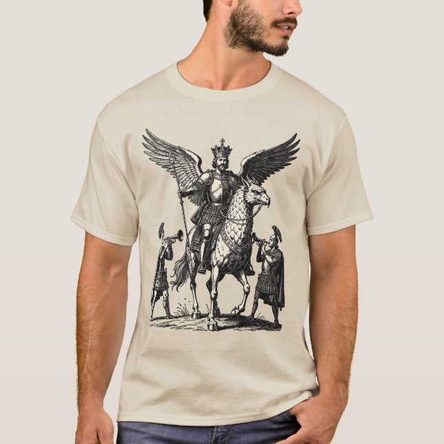 Mummel Herald för de skuggiga himlarna T Shirt (Framsida)