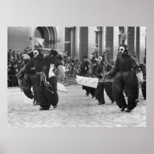 Mummersparad, Philadelphia, 1909 Poster