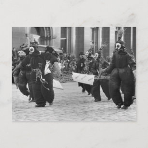Mummersparaden, Philadelphia, 1909 Vykort