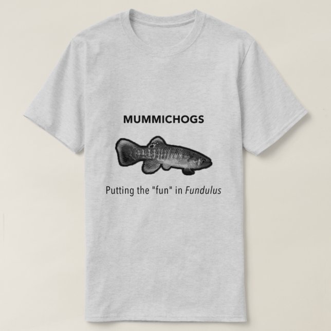 Mummichogs T-shirt (Design framsida)
