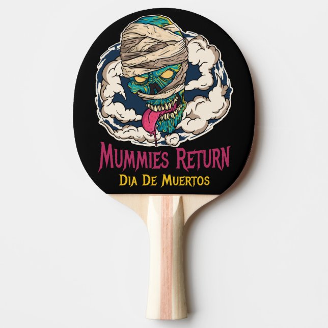 Mummies Dia De Muertos - Day of the dead Pingisracket (Framsidan)