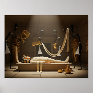Mummification Ritual Poster