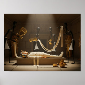 Mummification Ritual Poster