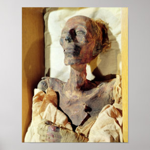Mummified förkroppsligar av Ramesses II som finnas Poster