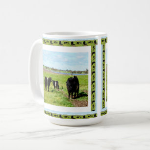 Mummikor och Baby i betäckta kullar. Kaffemugg