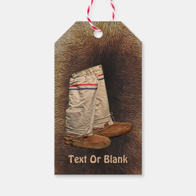 Mummks On Västindiou Päls Presentetikett (Framsidan)