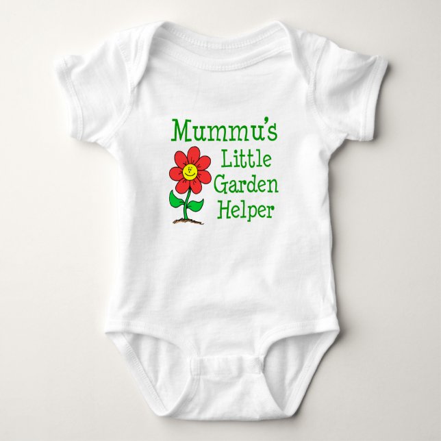 Mummus lilla trädgårdshjälpare tee (Framsida)