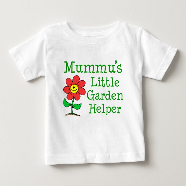 Mummu's Little Garden Helper Tee (Framsida)