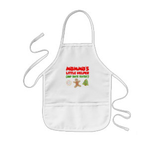 Mummu's Little Helper jul Cookies Barnförkläde
