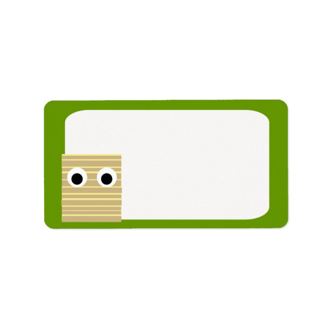 Mummy Adressetikett (Framsidan)