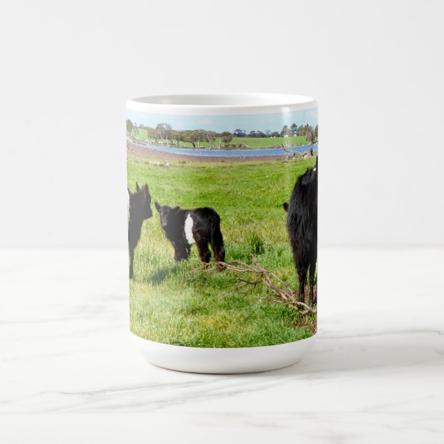 Mummy and Baby Galloway Cow, Kaffe Mugg (Center)