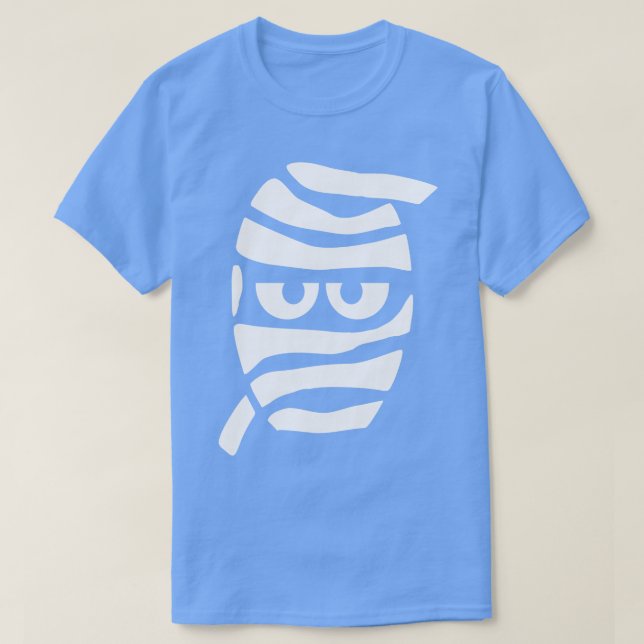 Mummy Ansikte TShirt 1 T Shirt (Design framsida)
