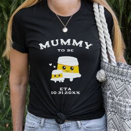Mummy att vara Halloween Baby Shower T Shirt