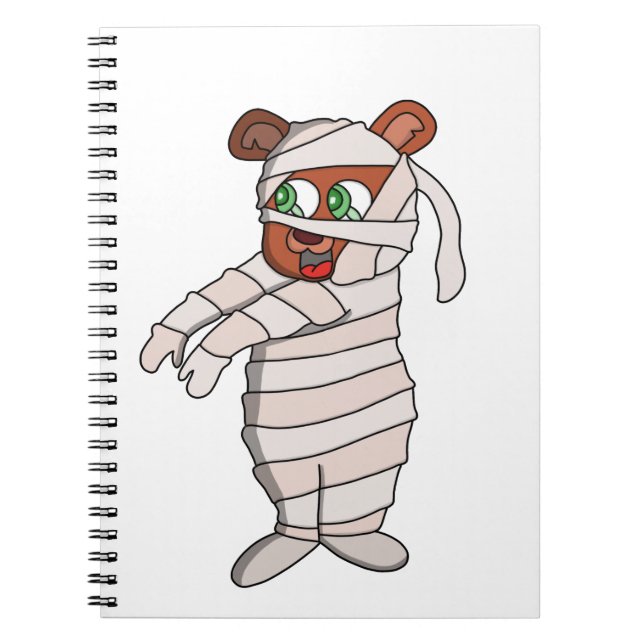 Mummy Bear Anteckningsbok (Framsidan)