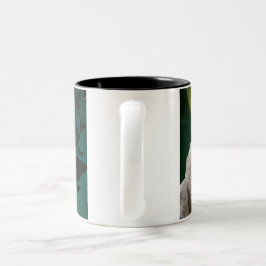 Mummy, Fladdermus & Måne Halloween Två-Tonad Mugg