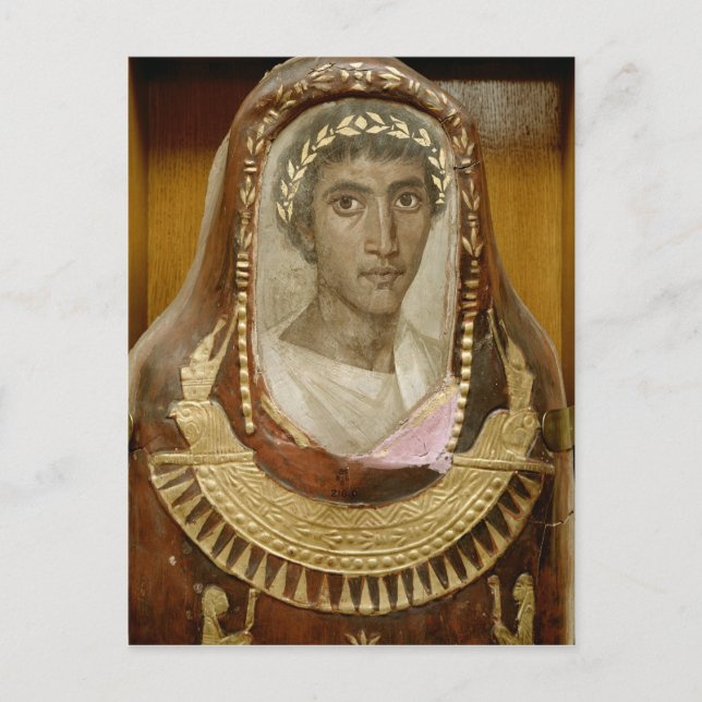 Mummy fodral i Artemidorus Vykort (Framsida)
