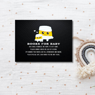 Mummy Halloween Baby Shower Bokar för Baby Tilläggskort