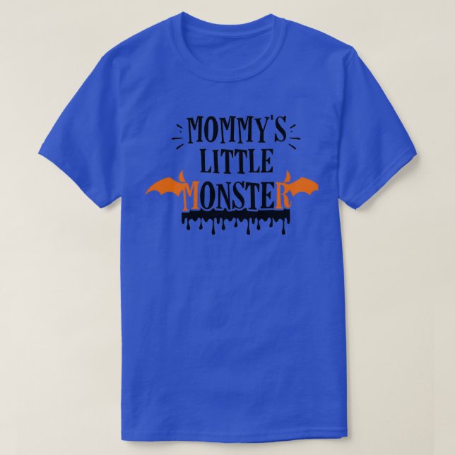 Mummy Halloween-gåva till mamma T Shirt (Design framsida)