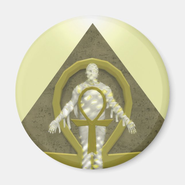 Mummy - Halloween Magnet (Framsidan)