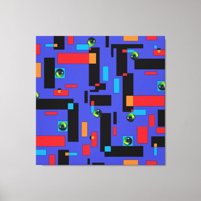 Mummy I - Ken Gage Abstrakt Art Canvastryck (Framsida)