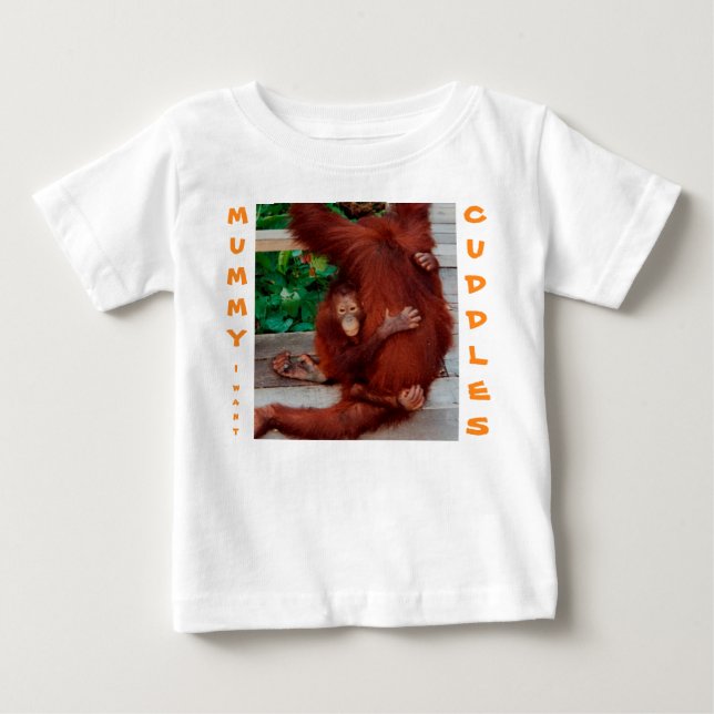 Mummy Jag vill ha stam T Shirt (Framsida)