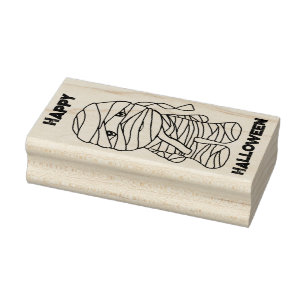 Mummy KiniArt Rubber Frimärke Stämpel