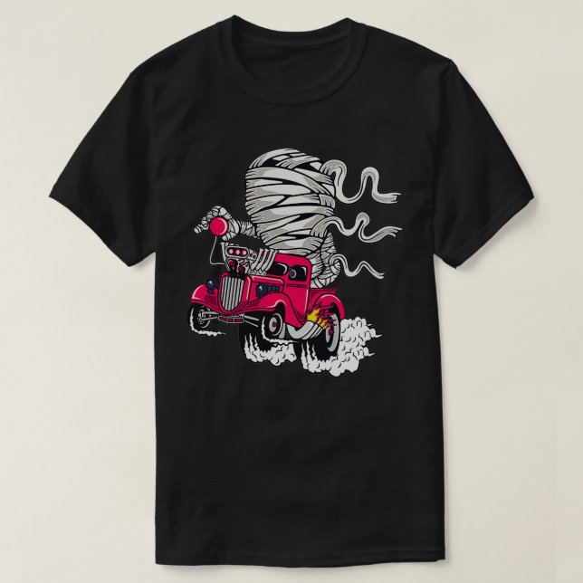 Mummy lastbil-chaufför t shirt (Design framsida)