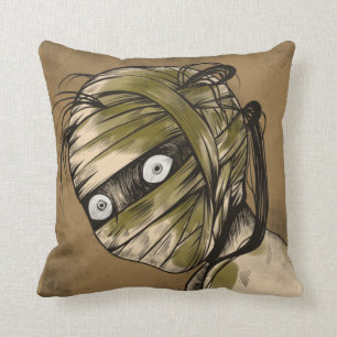 Mummy Monster Girl Zombie Coola Kudde