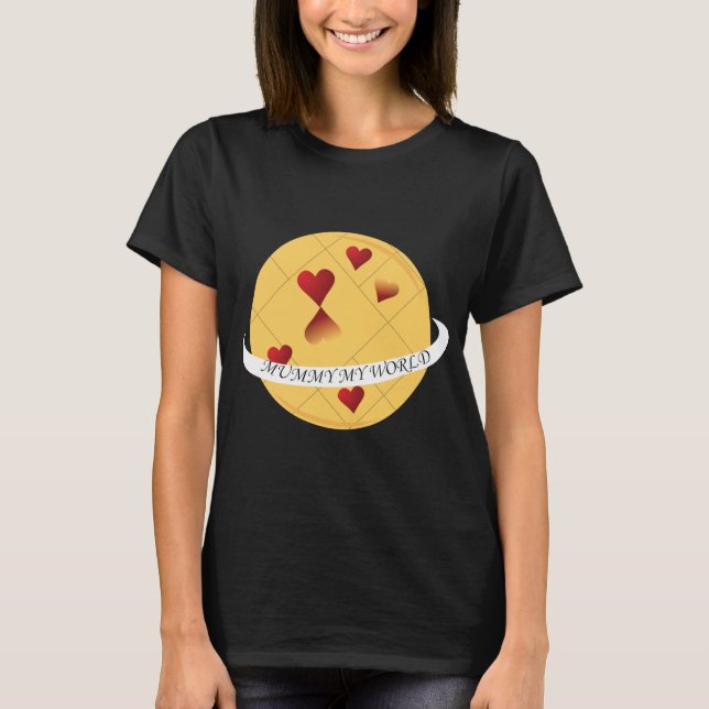 Mummy my world t shirt (Framsida)
