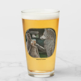 Mummy och Werevarg Drinking Fantasy Drinking Glass Glaskopp