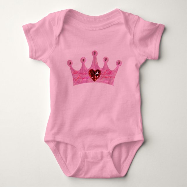 Mummy perfekt princess Infant Creeper Tröja (Framsida)