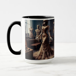 Mummy Queen Steampunk Vintage Victorian Mugg