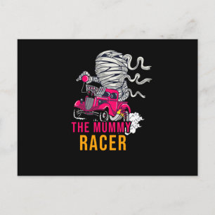 Mummy Racer Vykort