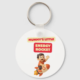 Mummy’s Little Energy Rocket Keychain Nyckelring